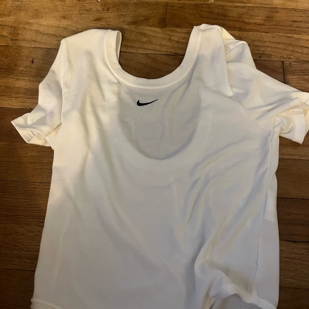 Nike Women's Short Sleeve Tee in Cream